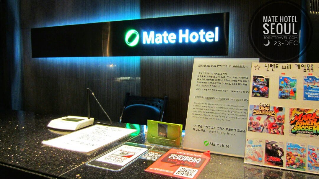 รีวิวโรงแรม Mate Hotel Seoul