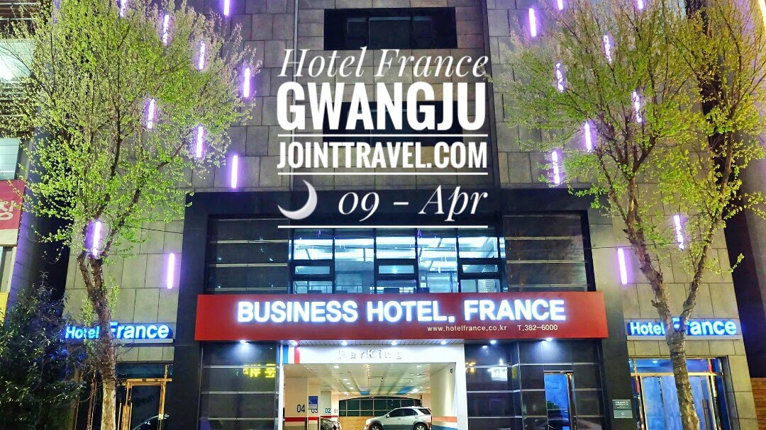 รีวิวโรงแรม Hotel FRance, Gwangju