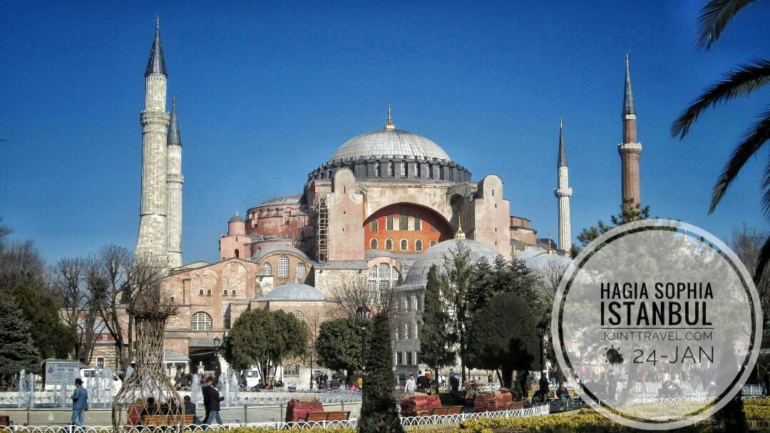 สุเหร่าโซเฟีย (Hagia Sophia) หรือ พิพิธภัณฑ์อายาโซเฟีย (Ayasofya Museum)
