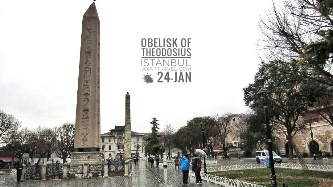 เสาโอเบลิสก์ของธีโอโดซีอุส (Obelisk of Theodosius)