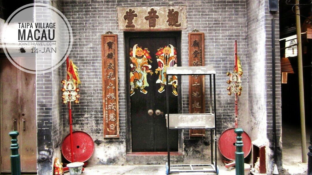 Kun Iam Temple in Taipa (觀音堂) 